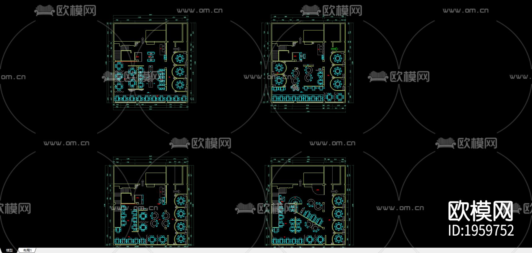 新区火锅店下载（渲染图1）