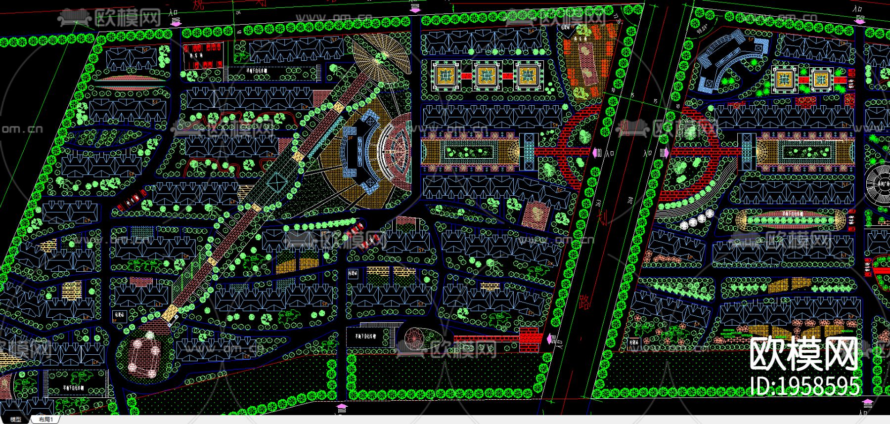 恒兴家园规划图下载（渲染图3）