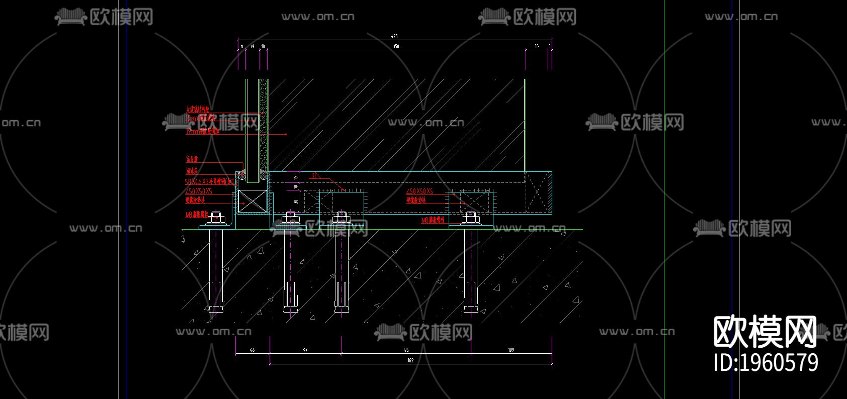 详细的吊挂节点图下载（渲染图4）