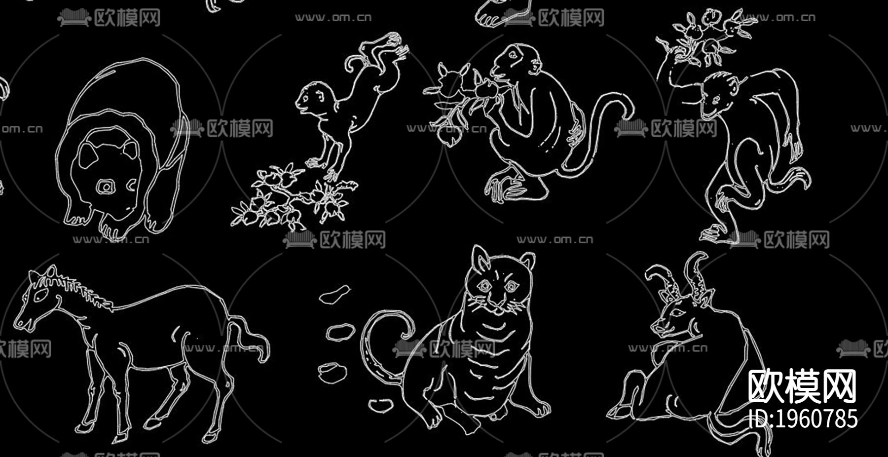 野生动物下载（渲染图4）