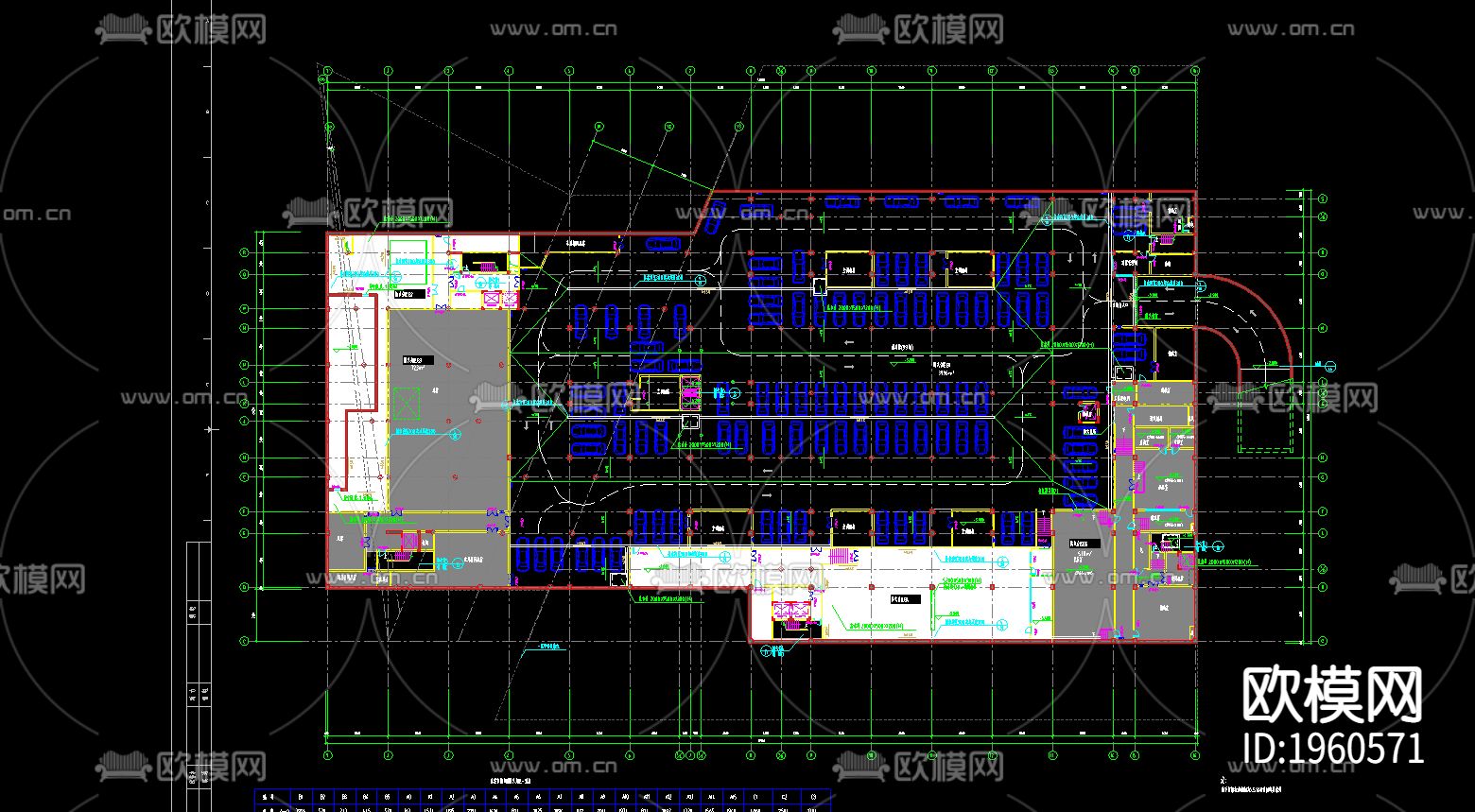 防火分区节点大样下载（渲染图1）