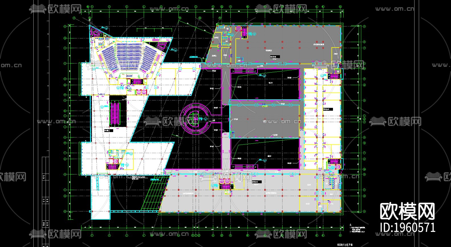 防火分区节点大样下载（渲染图2）