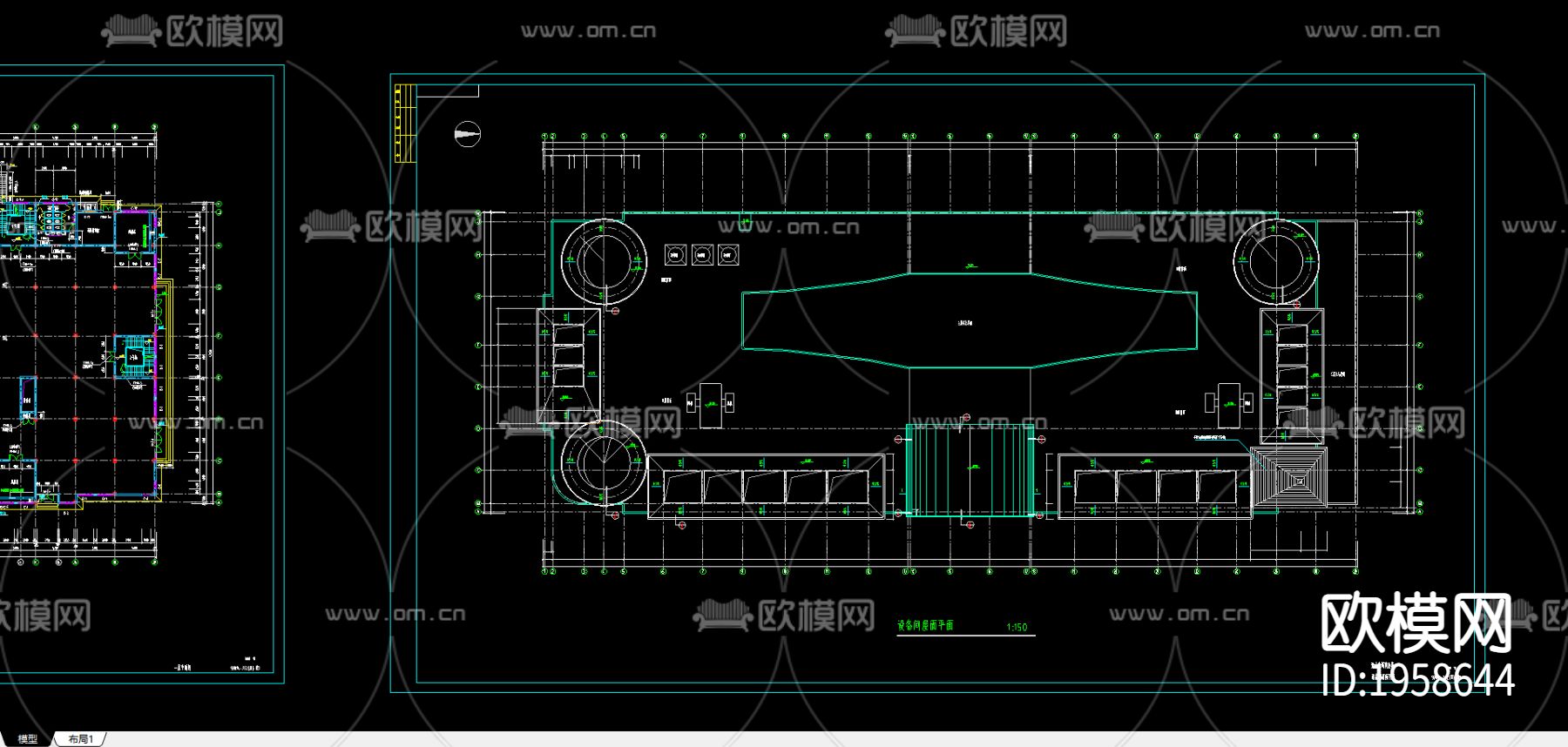 大型商场全套图下载（渲染图1）