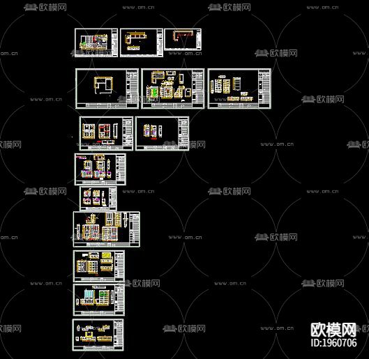 现代家装全屋定制下载（渲染图10）