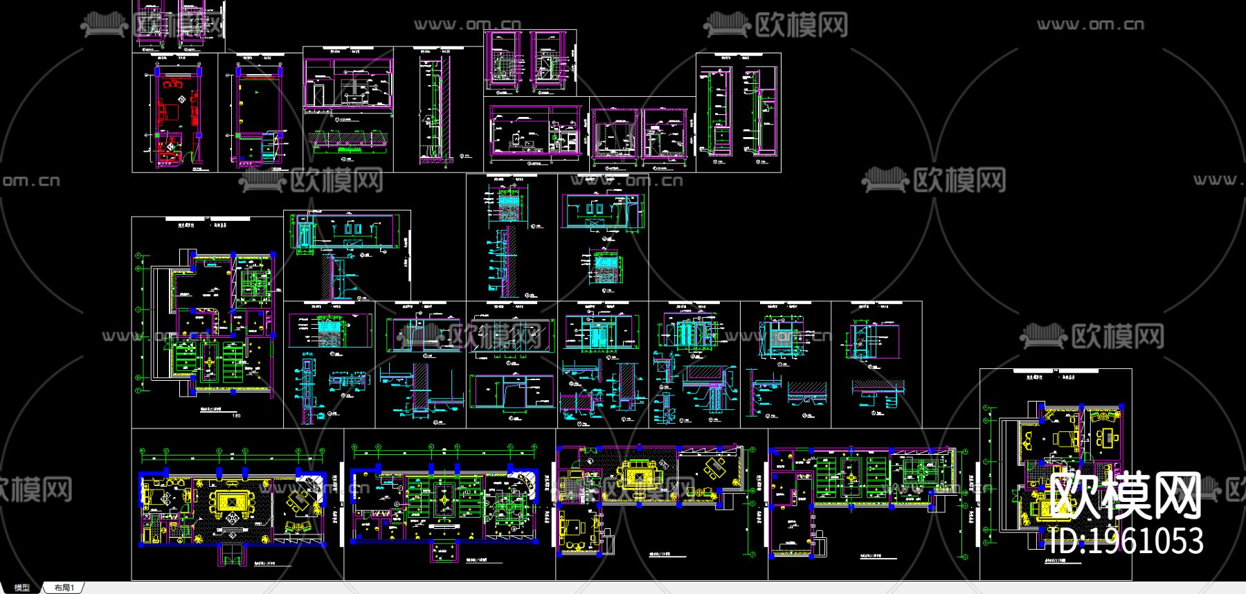 鲤鱼洲宾馆高级套房下载（渲染图4）