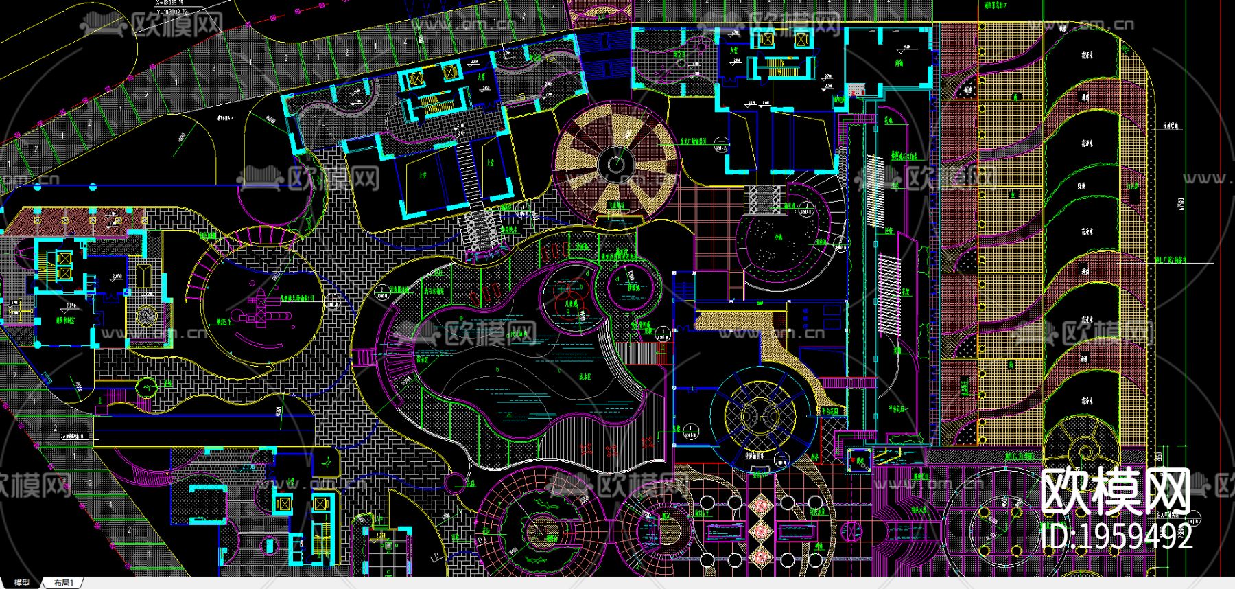 环境铺装总图下载（渲染图3）