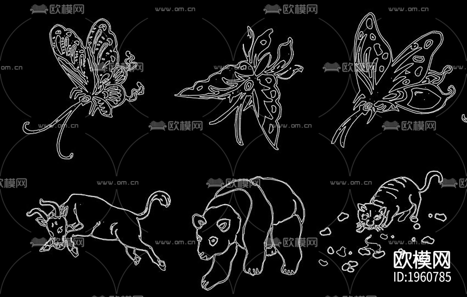 野生动物下载（渲染图1）