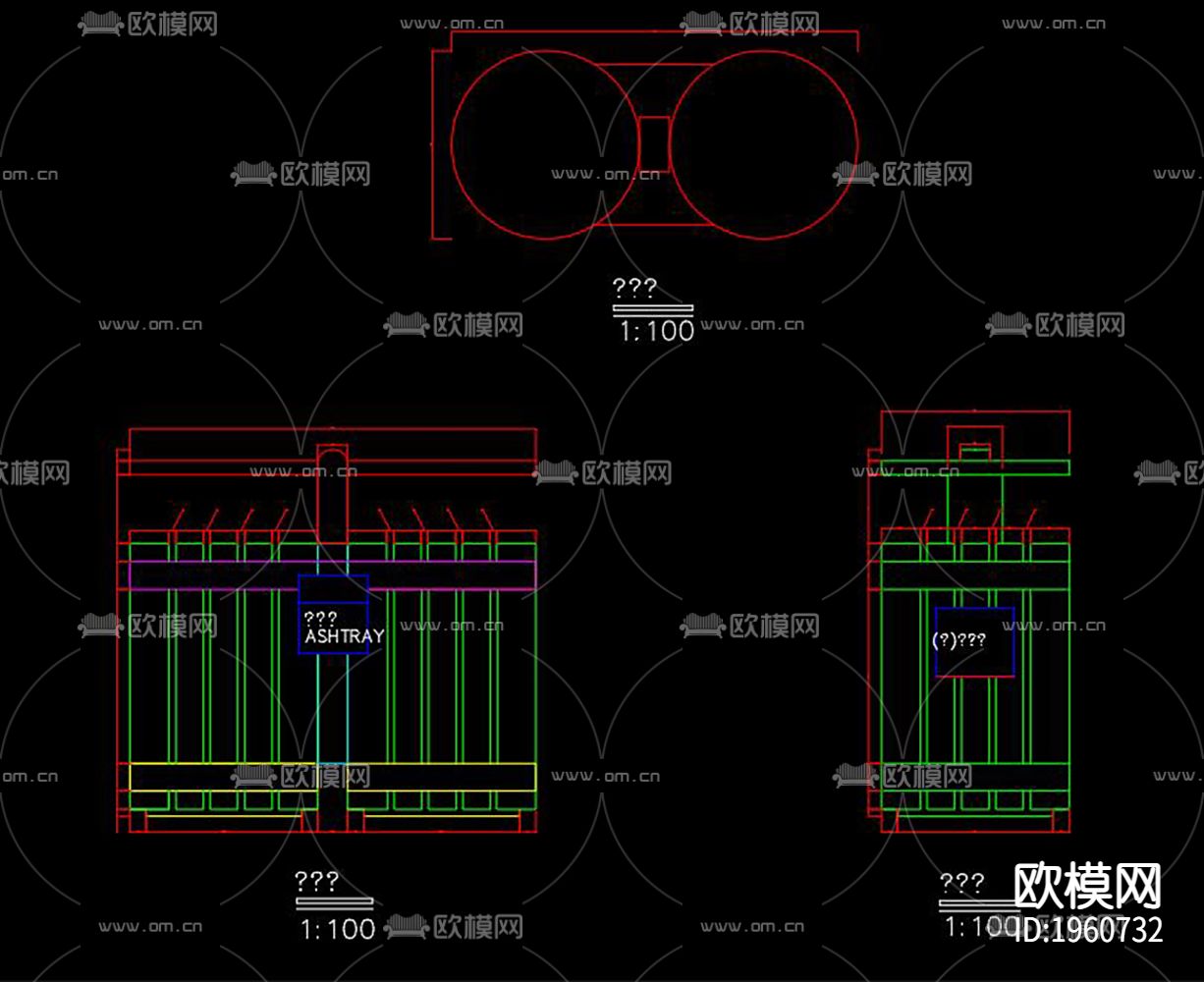 垃圾桶标牌下载（渲染图7）