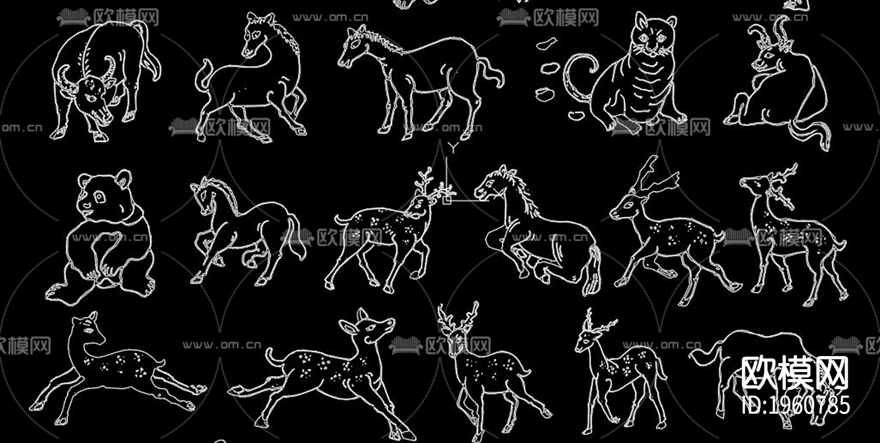 野生动物下载（渲染图5）