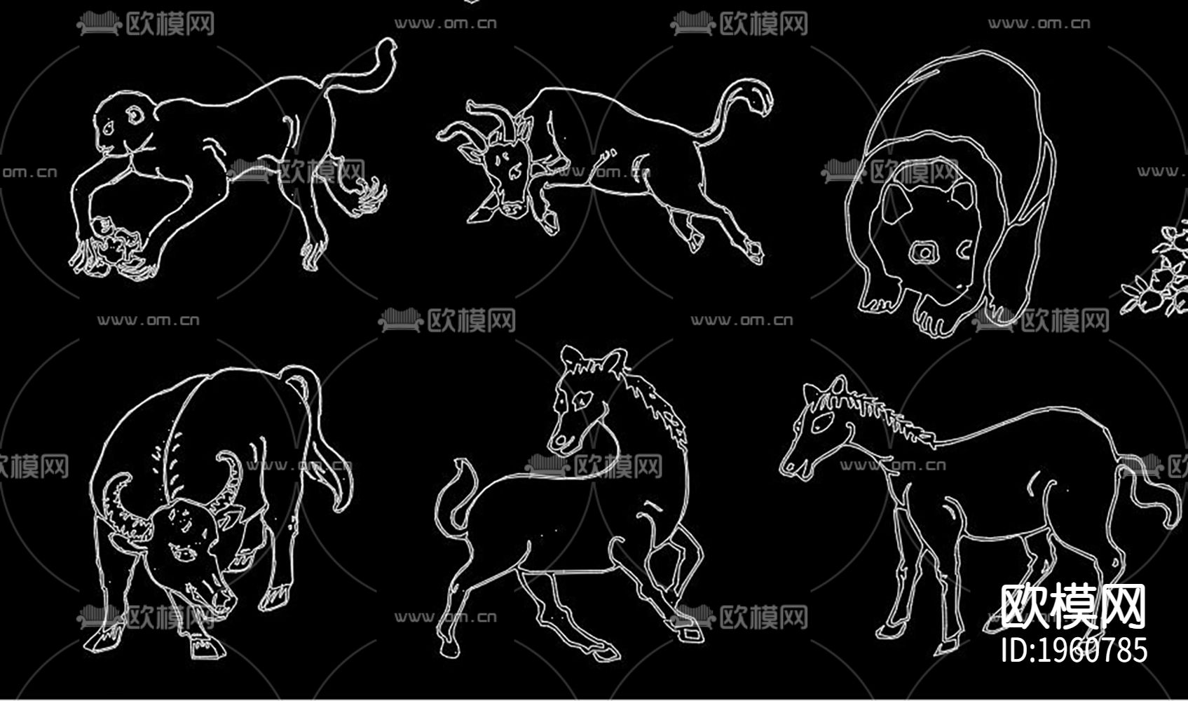 野生动物下载（渲染图2）
