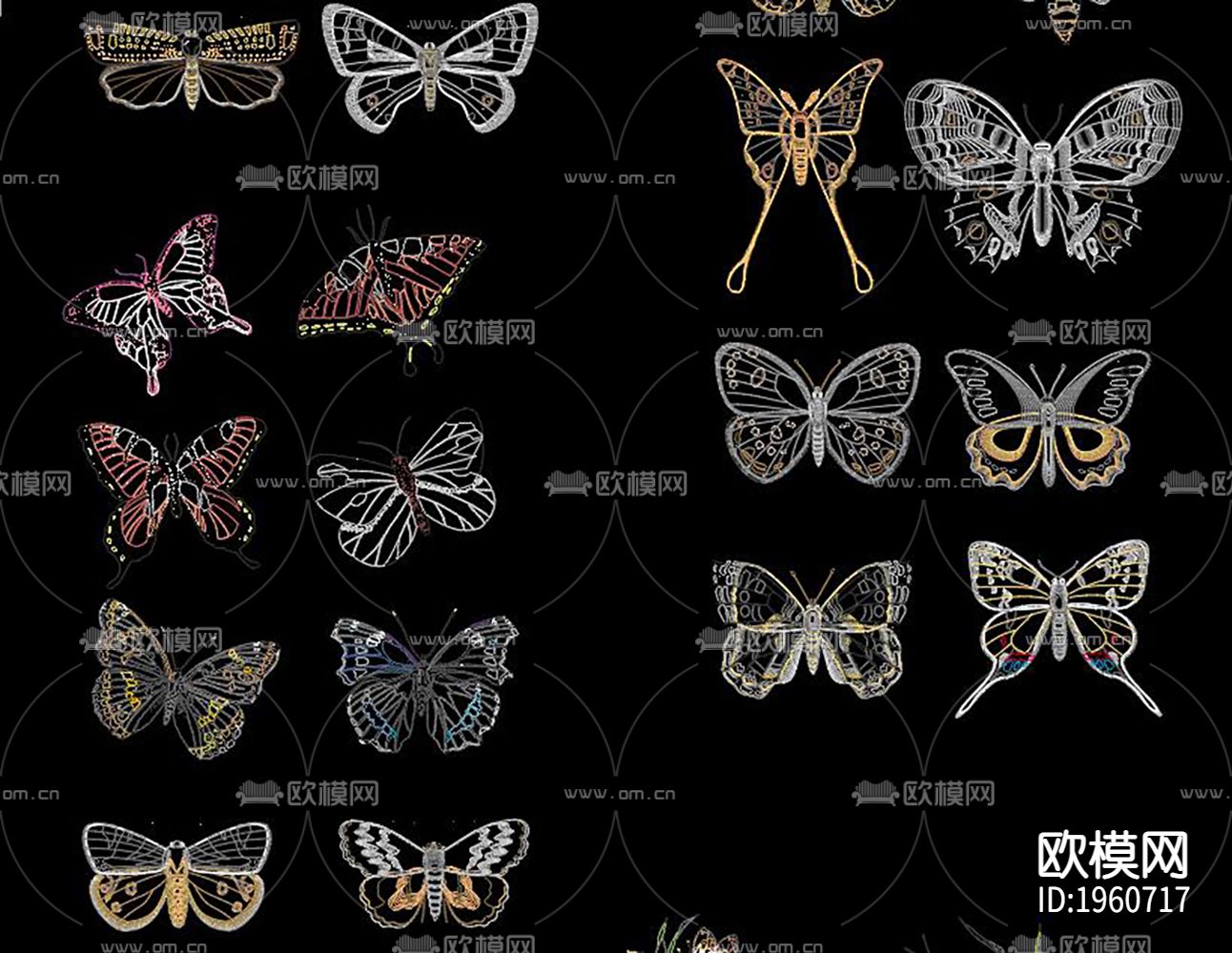 蝴蝶下载（渲染图1）