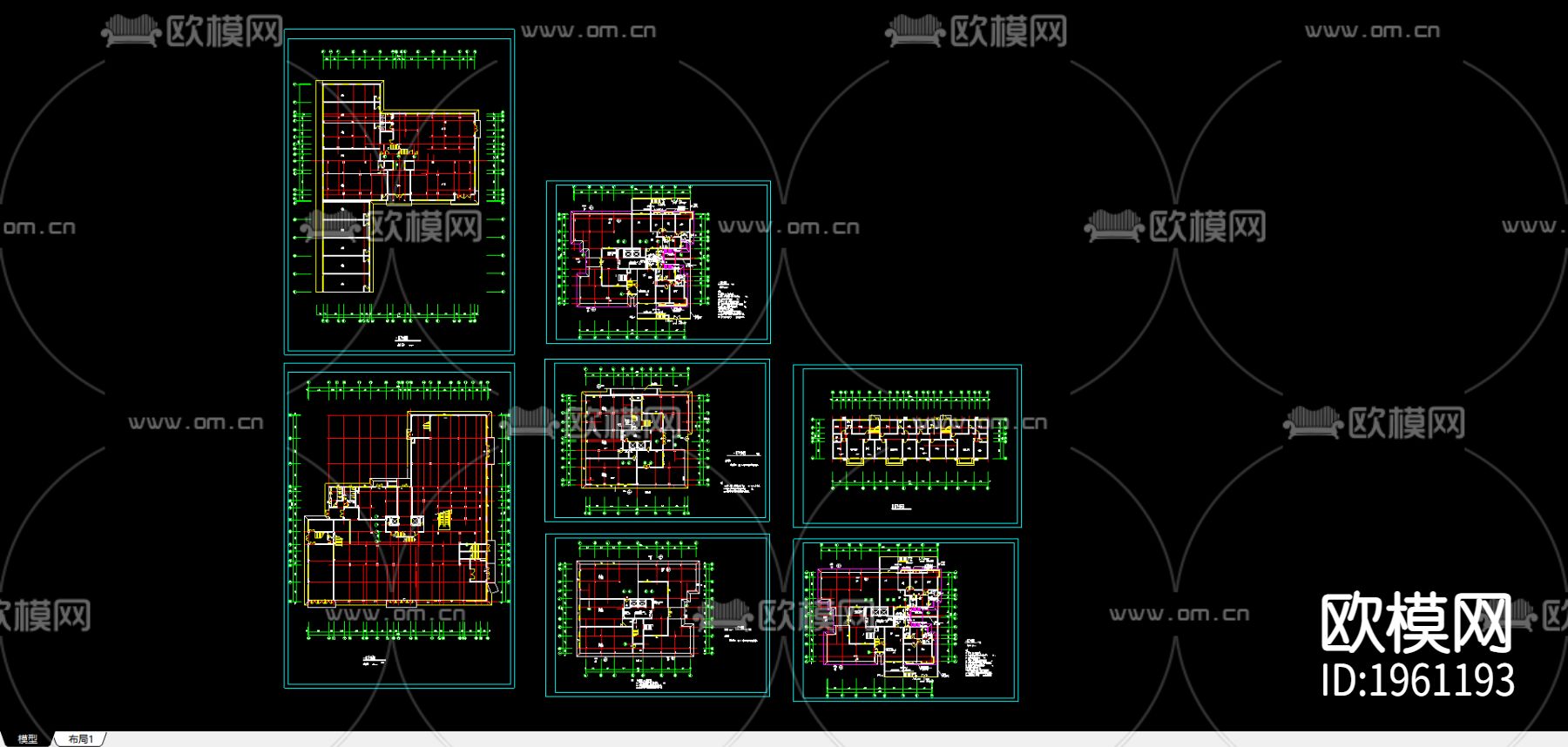 商住楼2下载（渲染图2）