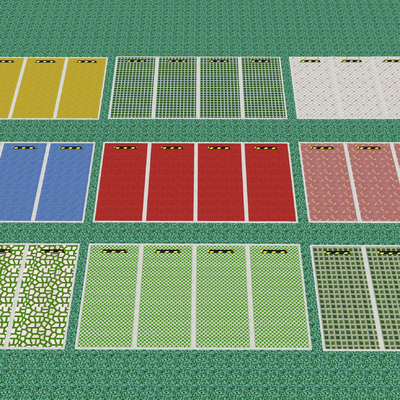  现代停车位停车场su模型 