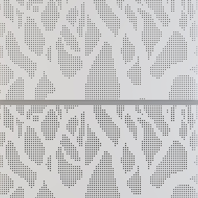 树形冲孔板穿孔板铝板3d模型