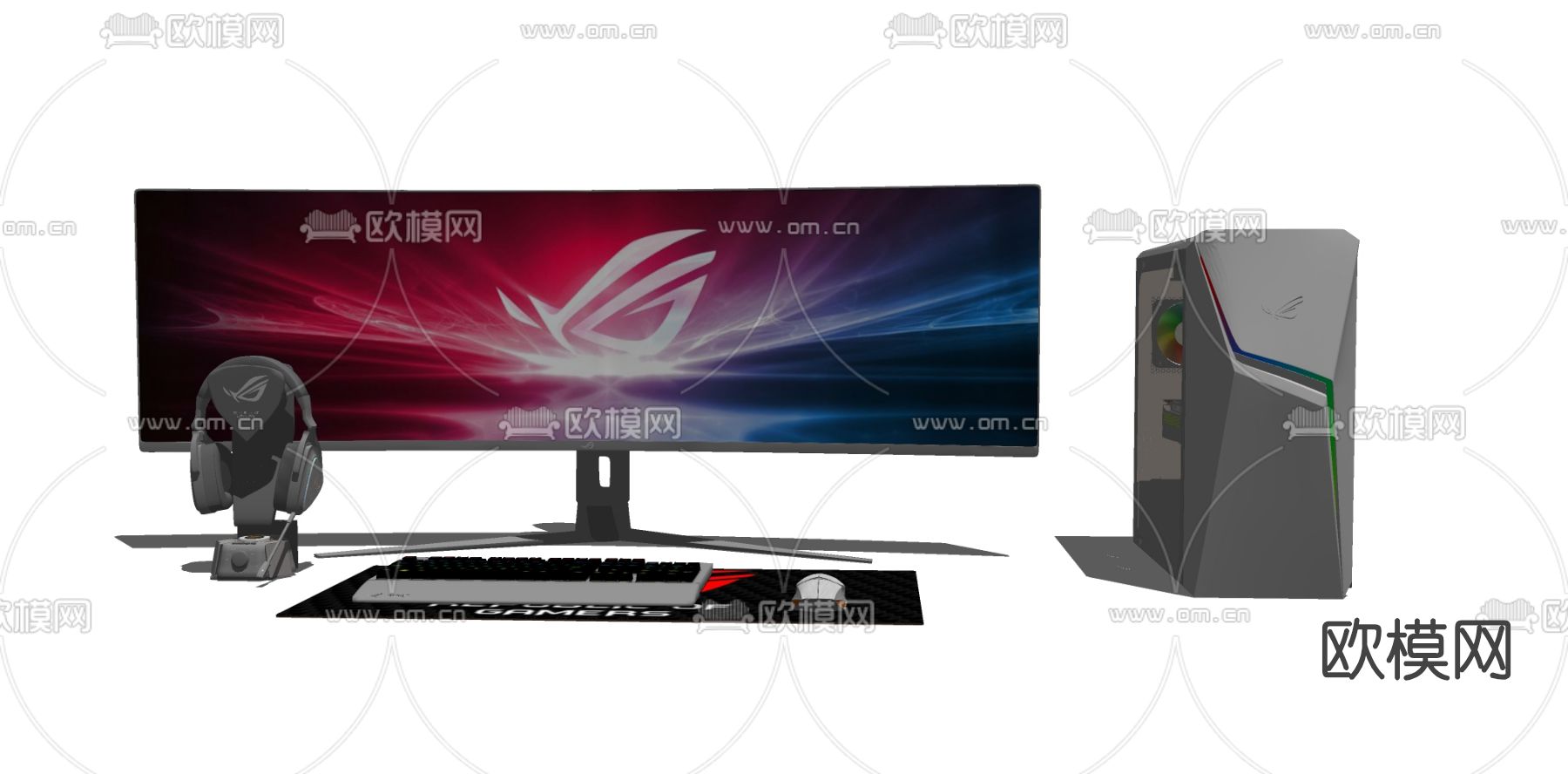 现代电脑su模型