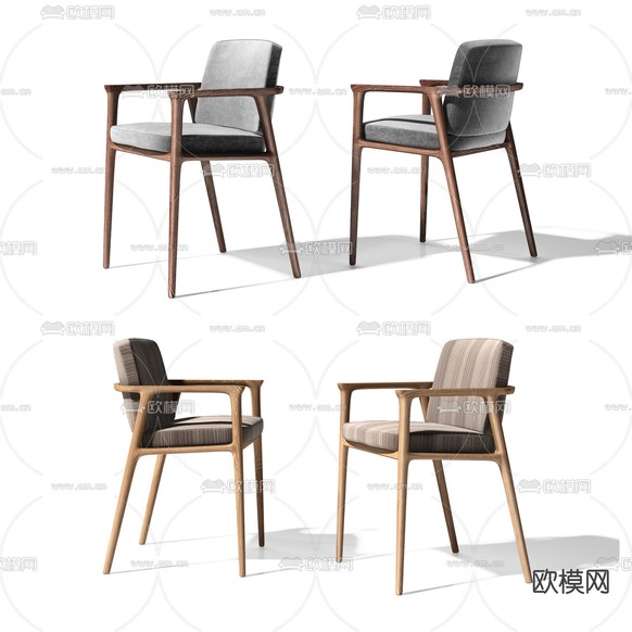 Moooi 椅子 单椅3d模型下载(渲染图2)
