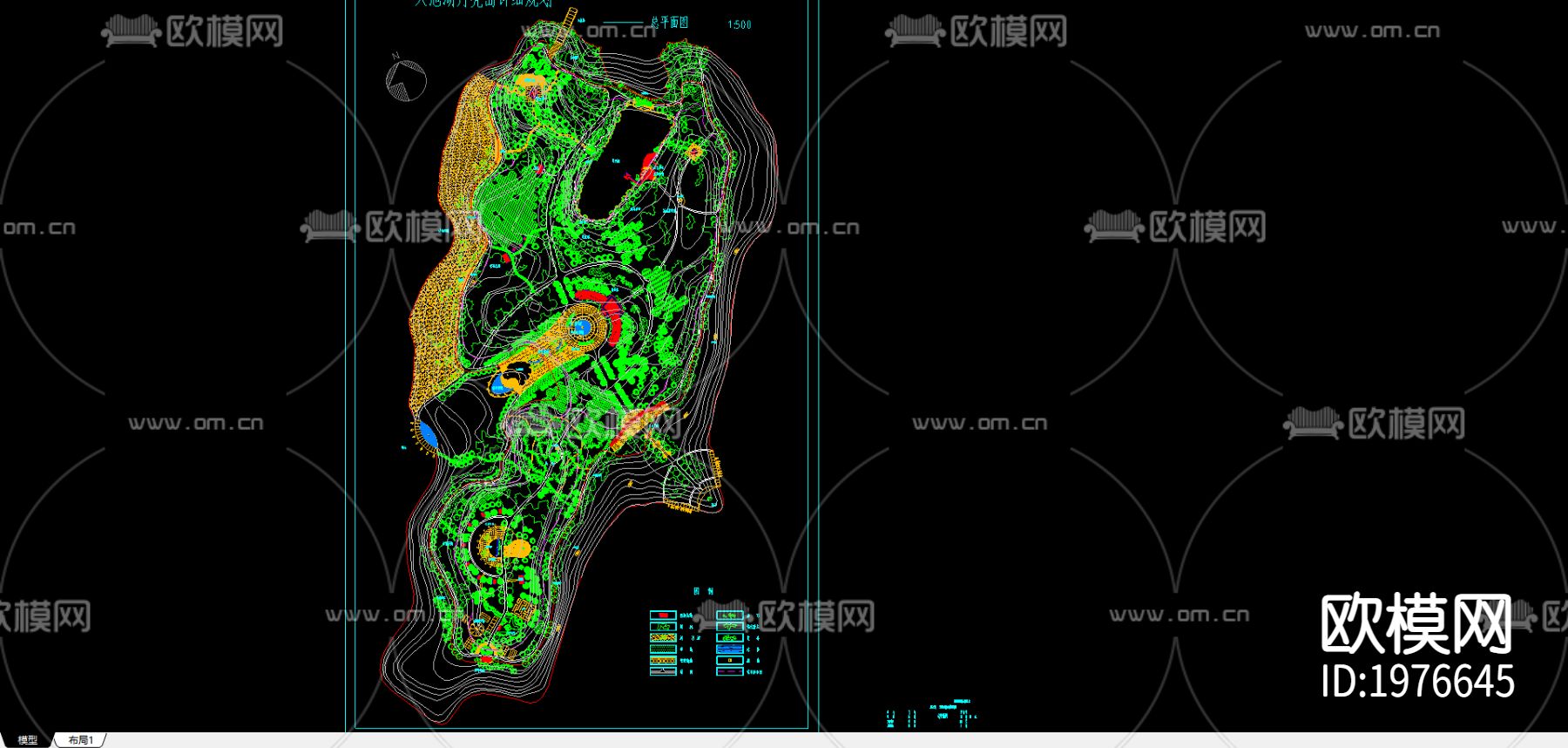 公园cad图库下载