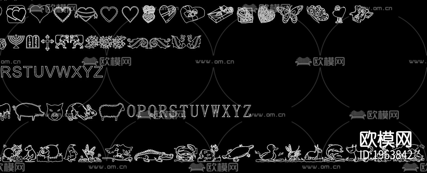 卡通cad图库下载（渲染图7）