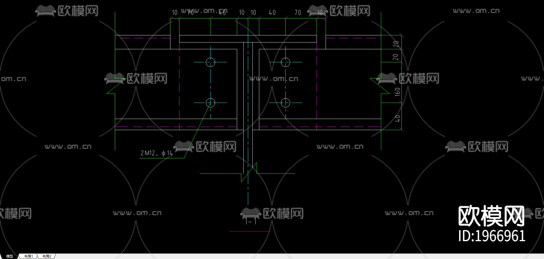 檐口节点大样下载（渲染图1）