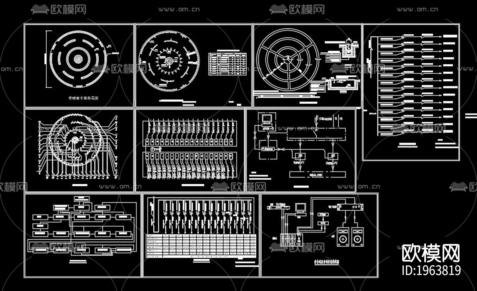 喷泉cad图纸下载（渲染图5）