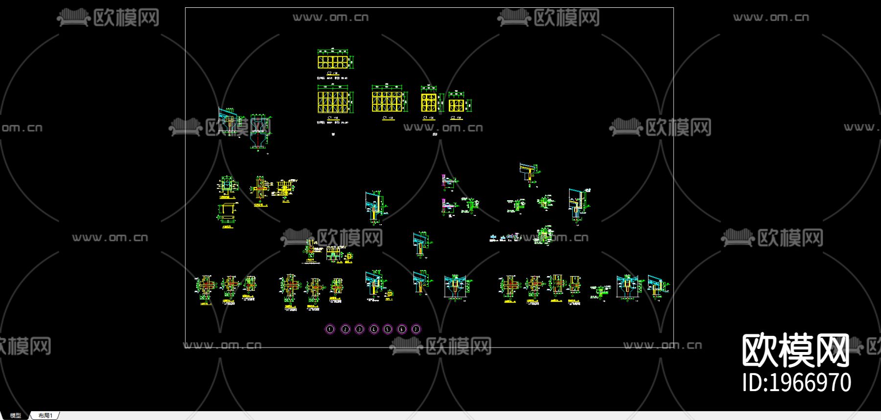 厂房大样下载（渲染图3）