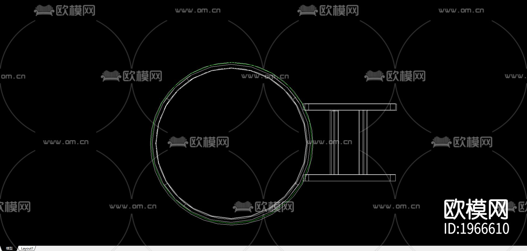 洁具cad图块下载（渲染图1）