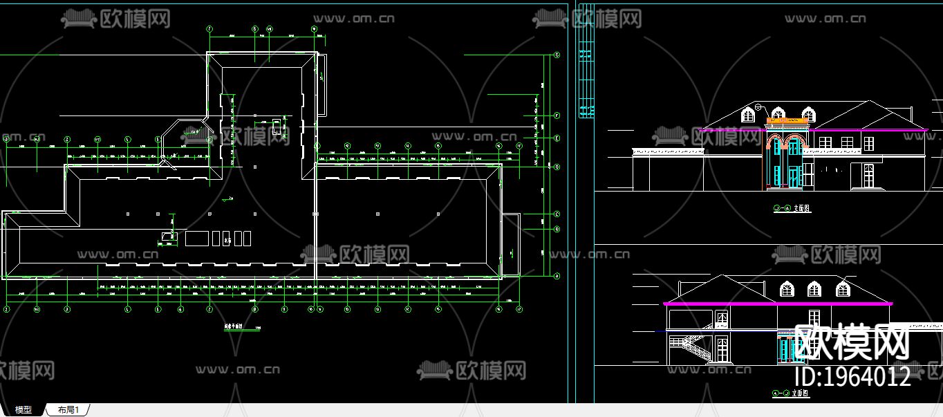 小渡假村宾馆下载（渲染图2）