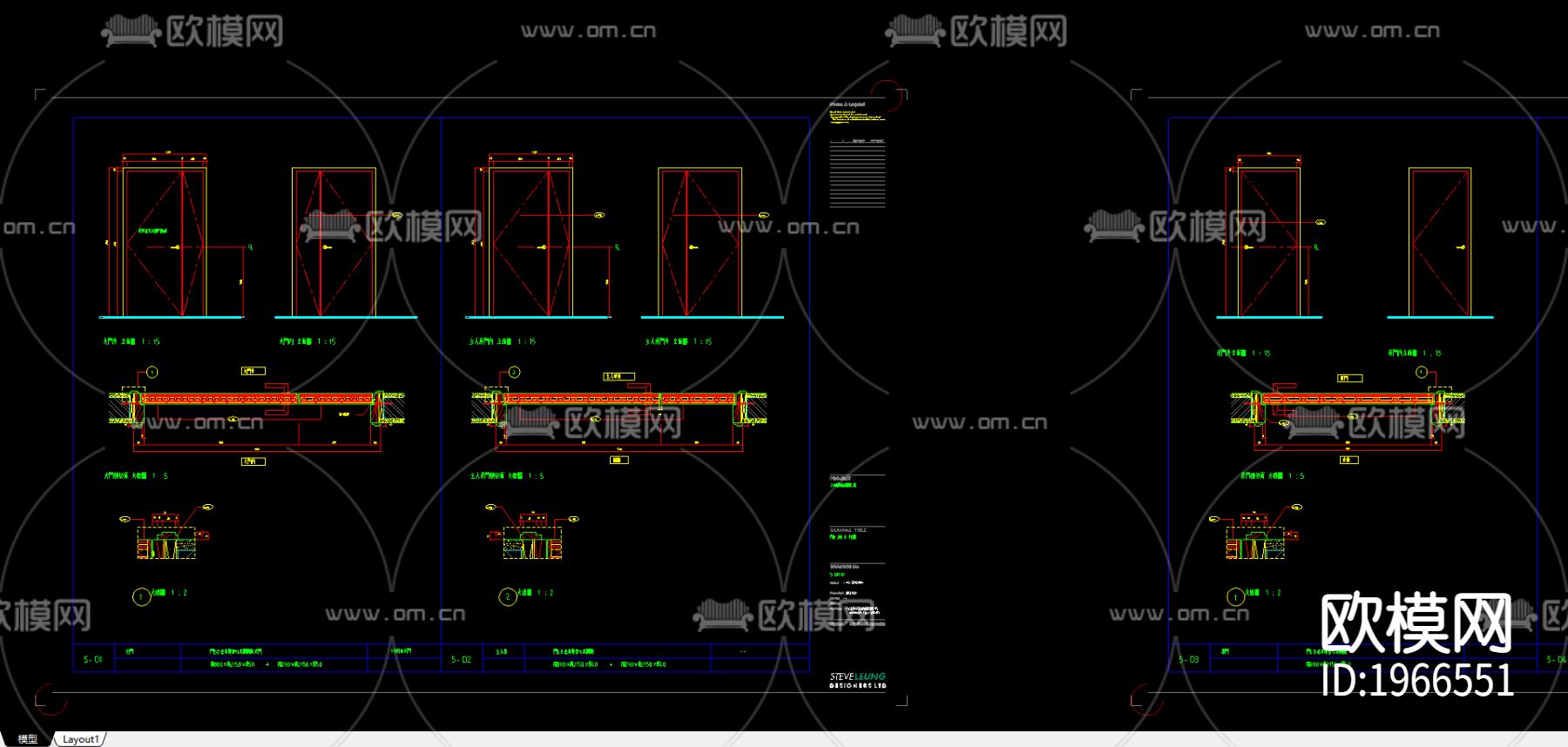世纪花园5号楼cad施工图下载（渲染图2）