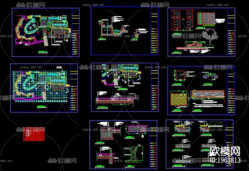 售楼部景观规划图下载（渲染图2）