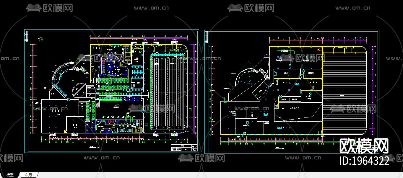 某文体中心桑拿浴场平面图下载
