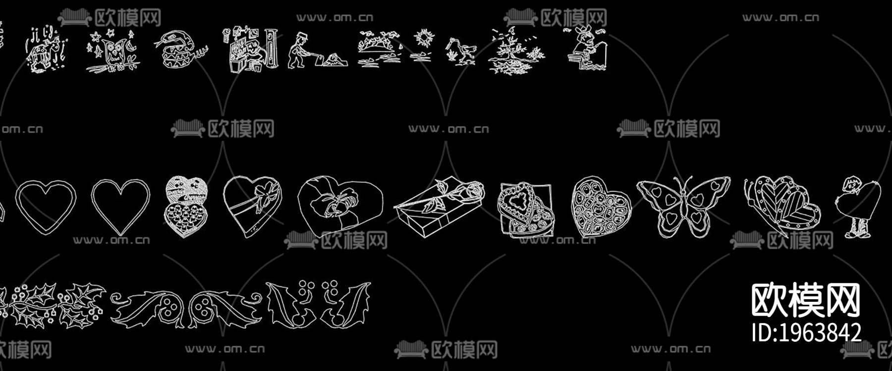 卡通cad图库下载（渲染图9）
