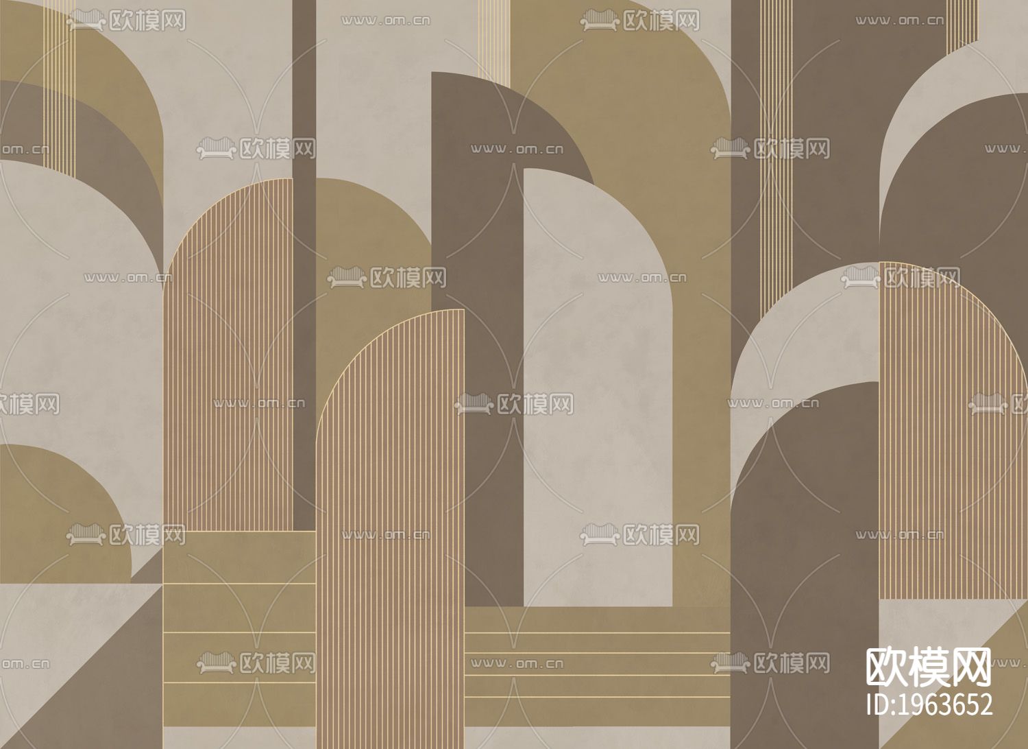 现代简约精雕立体墙纸