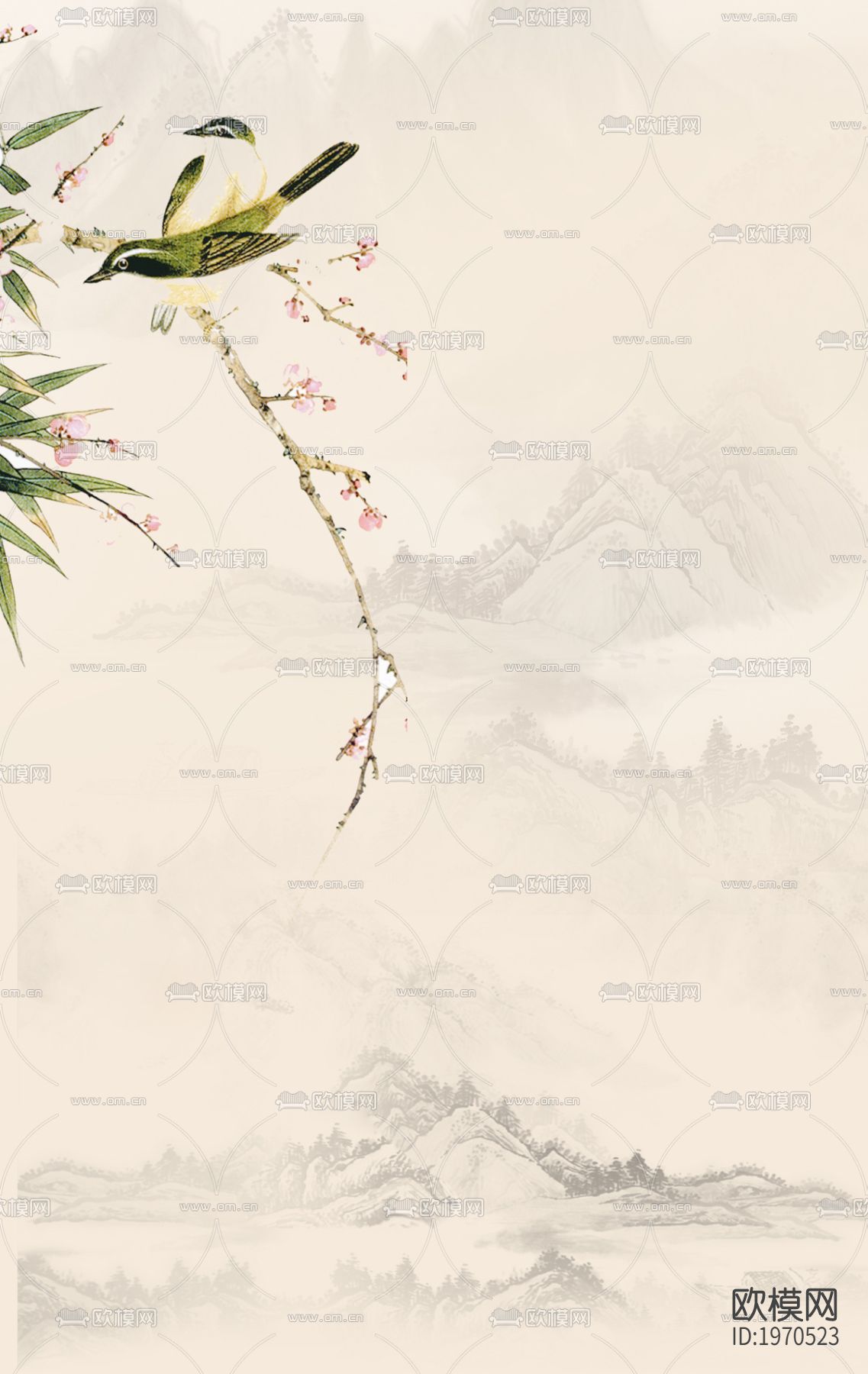 山水花鸟画
