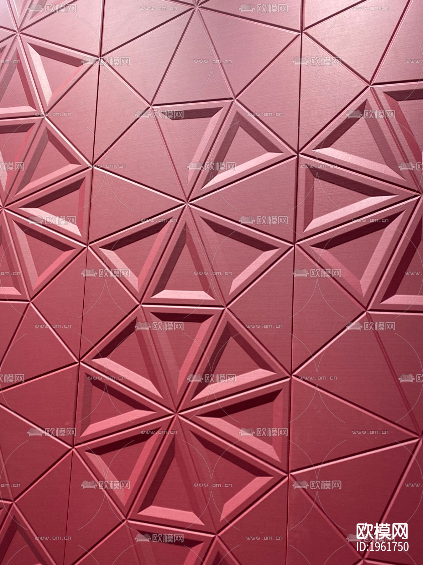 工艺硬包背景墙下载（渲染图4）