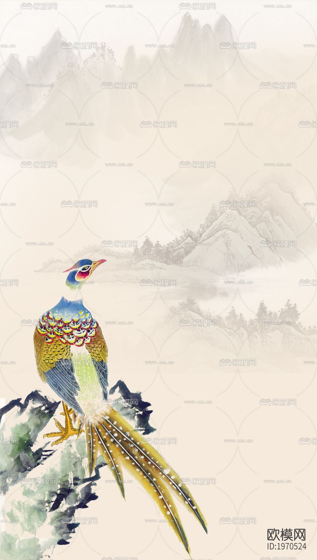山水花鸟画