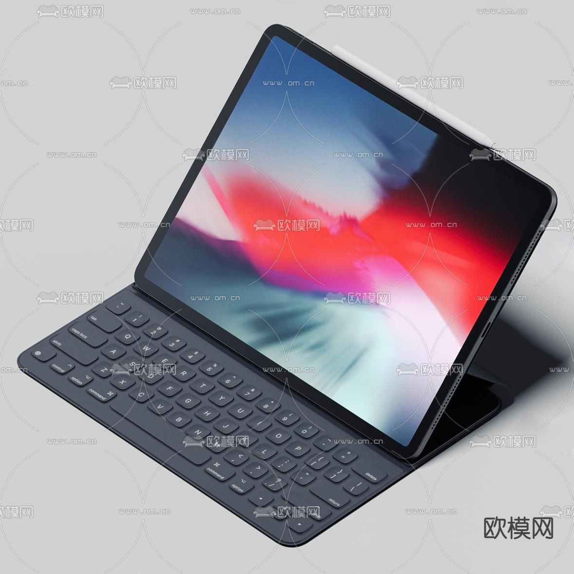 现代平板电脑su模型