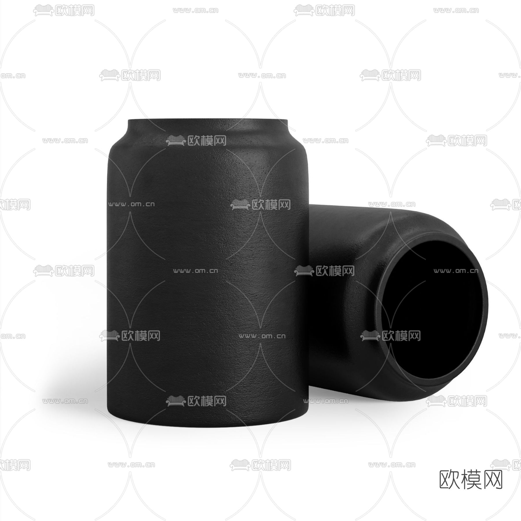 现代陶罐免费3d模型下载