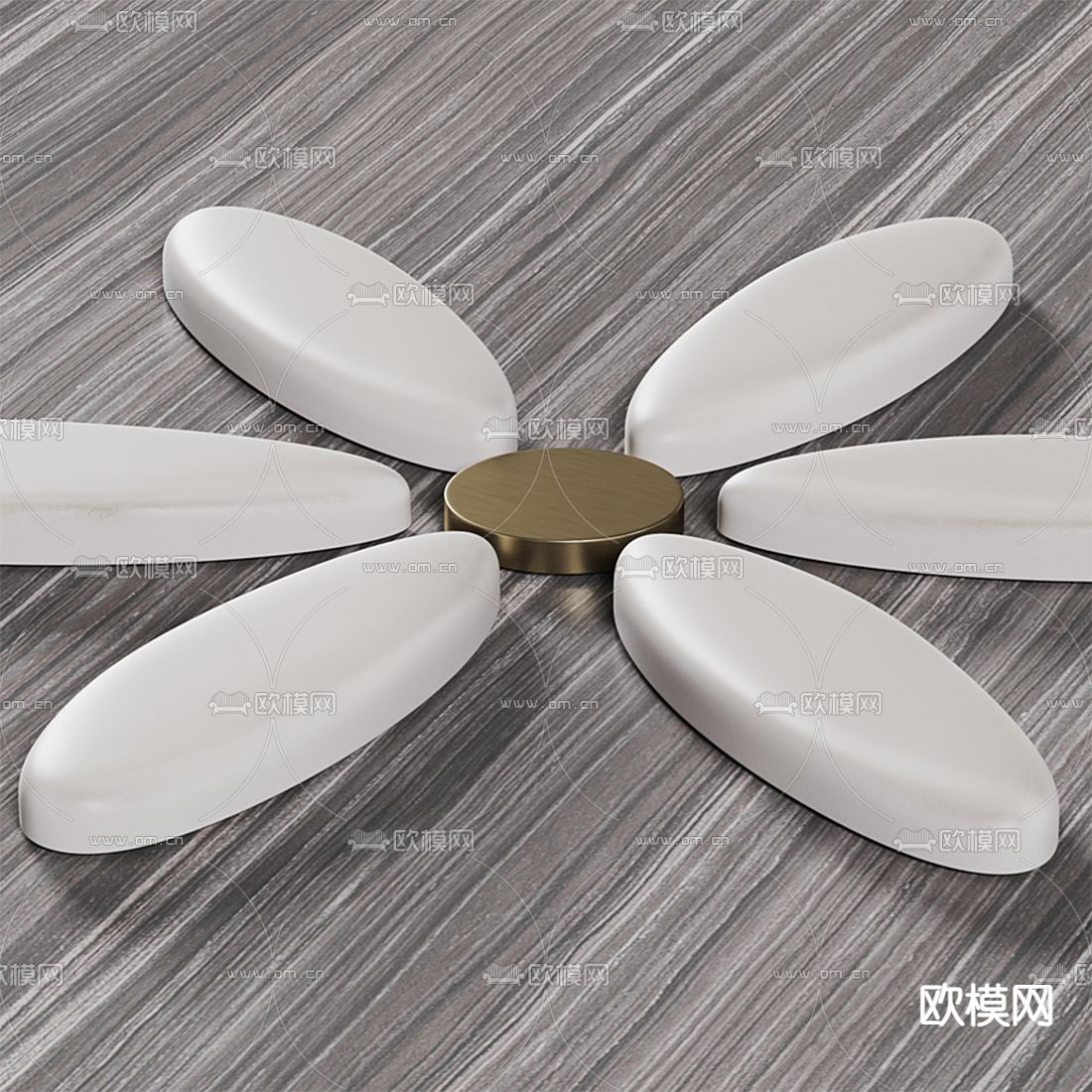 Moooi 圆形餐桌3d模型下载（渲染图5）