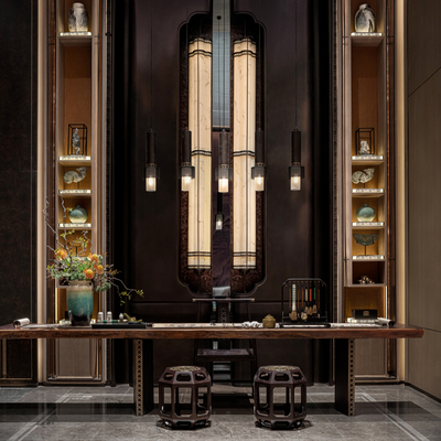 派尚设计 新中式茶室