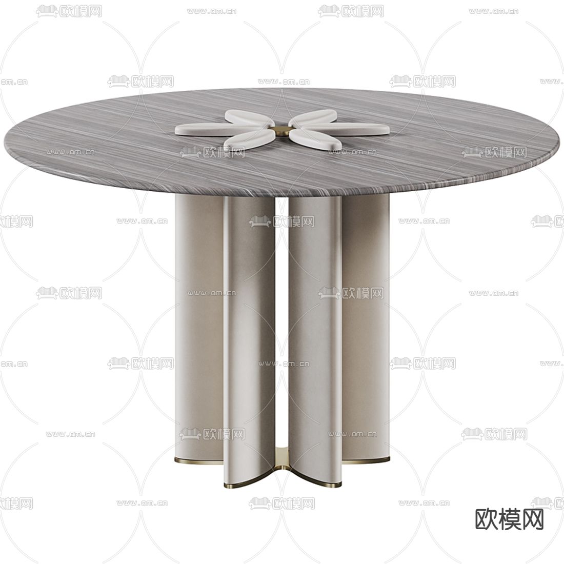 Moooi 圆形餐桌3d模型下载（渲染图1）