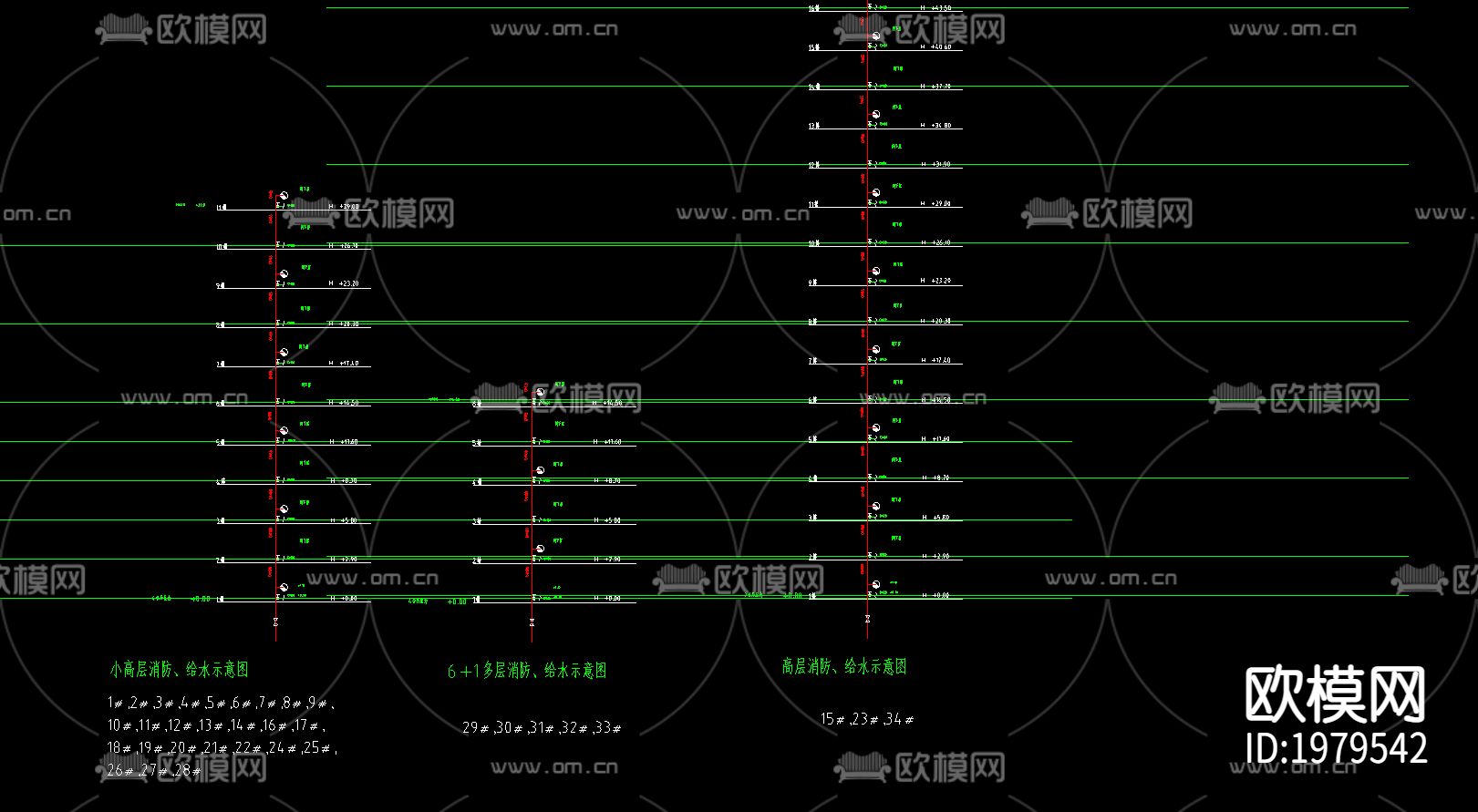 住宅小区工程施工现场下载（渲染图1）