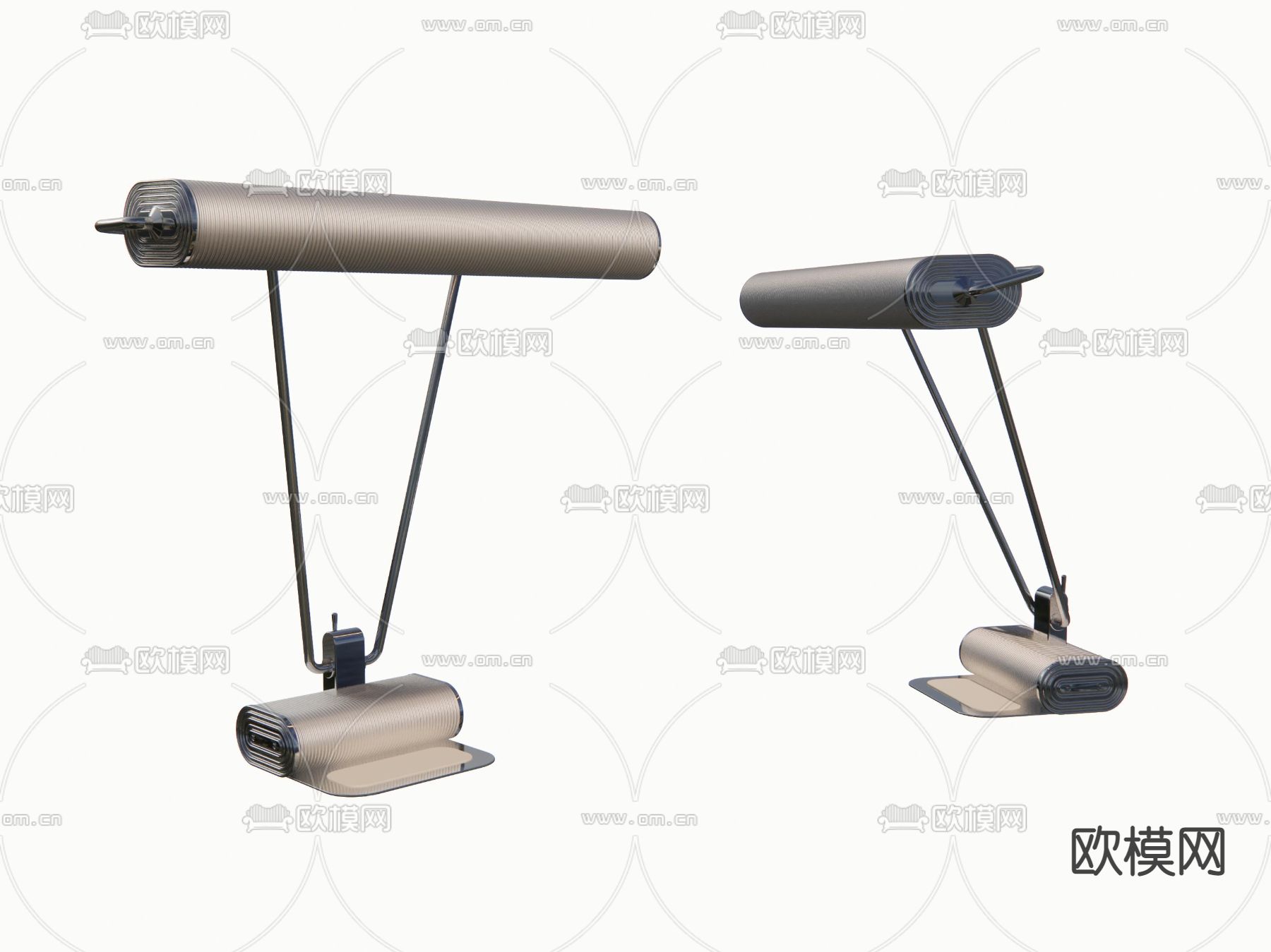 北欧阅读台灯su模型下载（渲染图1）