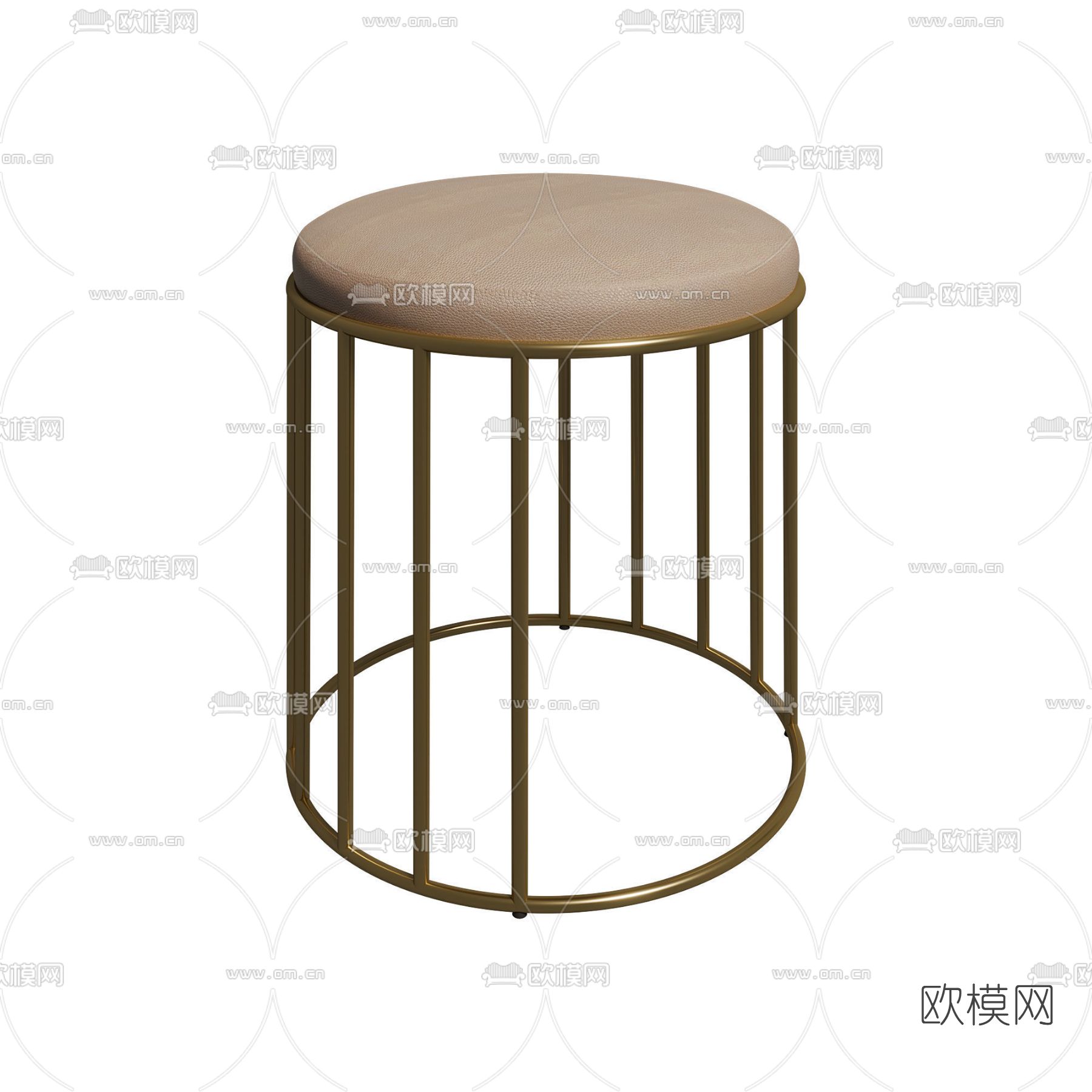现代凳子免费3d模型下载