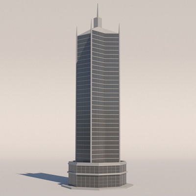 高楼外观免费3d模型