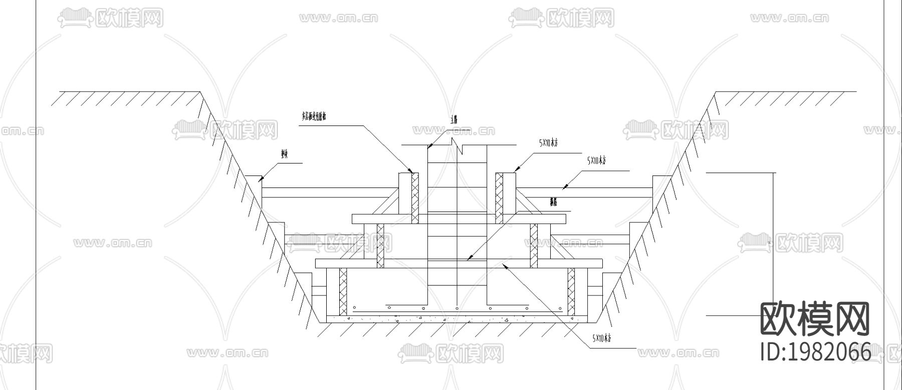 独立柱基节点图下载