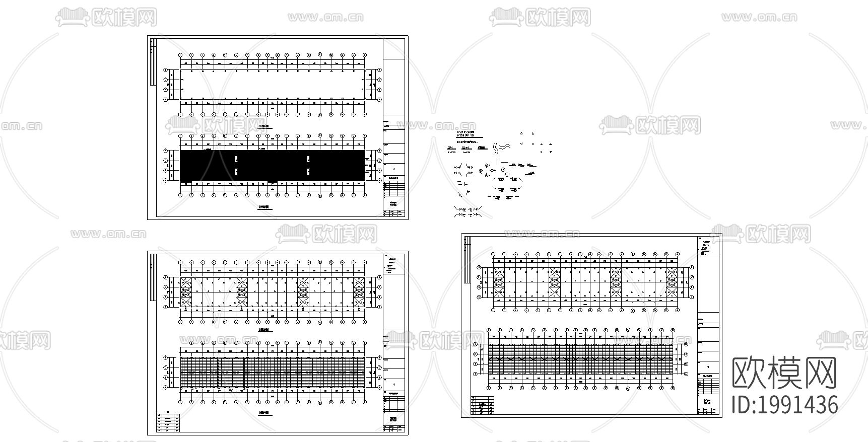 中国石化工程建设公司cad施工图下载（渲染图2）