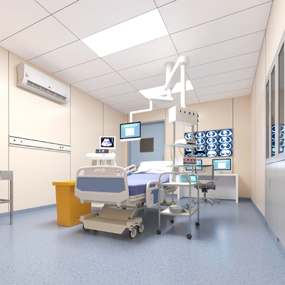 地中海医院门诊免费下载-3dmax模型免费下载-欧模网