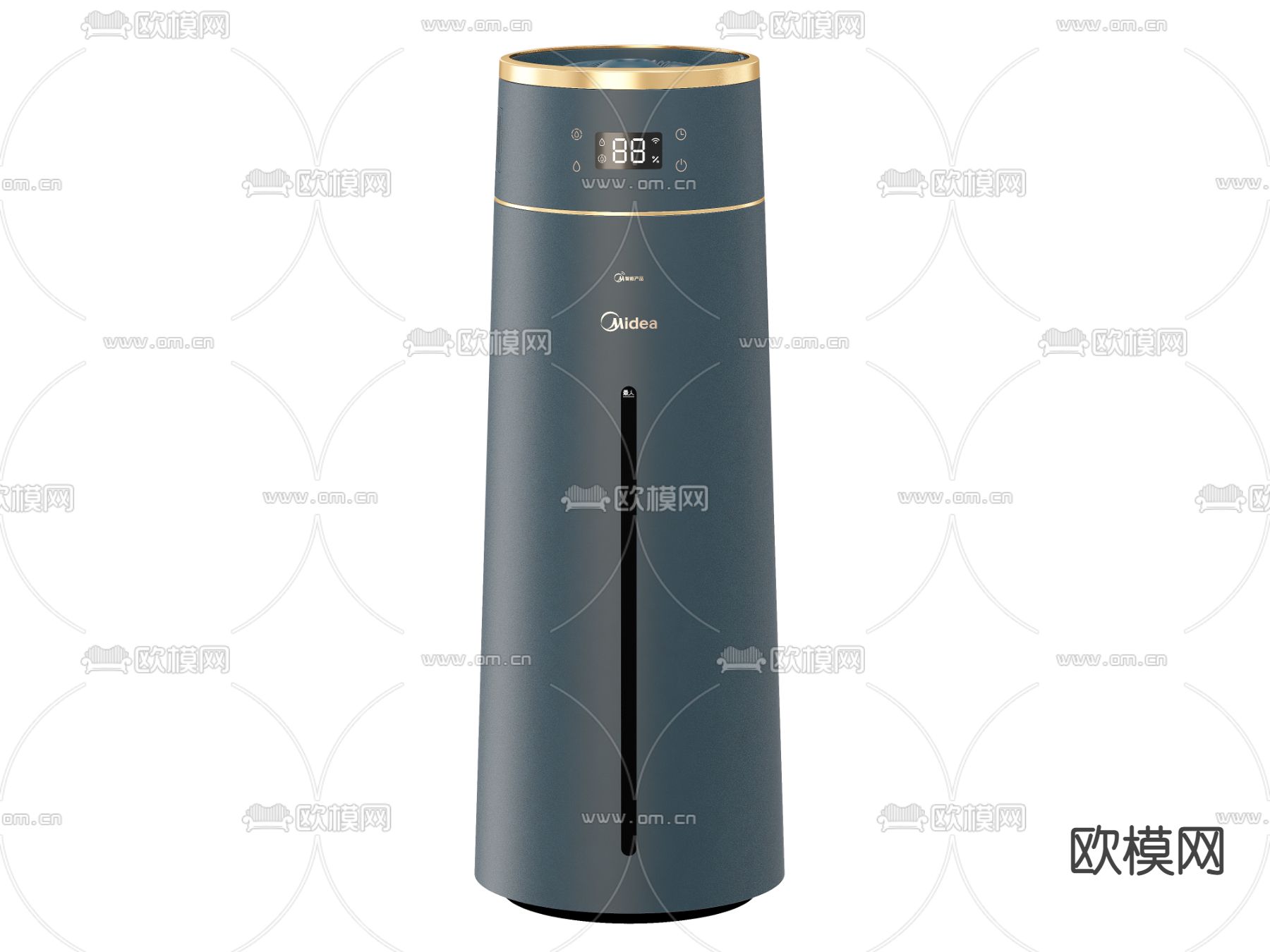 现代智能加湿器3d模型下载（渲染图2）