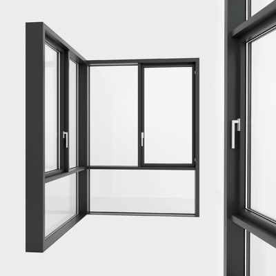 转角窗户3d模型