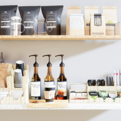  现代食品配料su模型 